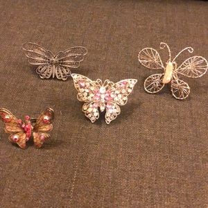 Butterflies rings 🦋